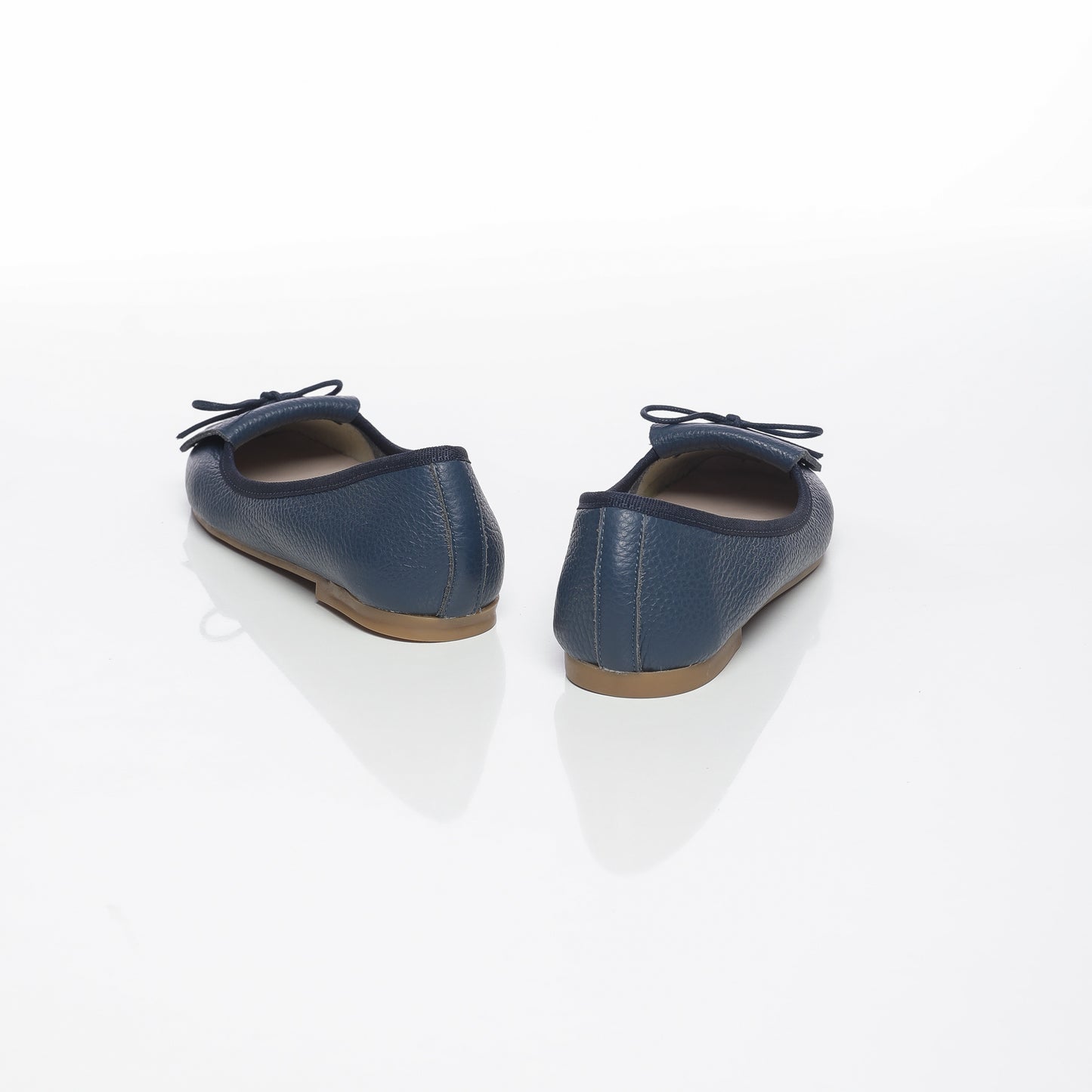 Juliette Cuir Granulé Bleu Marine