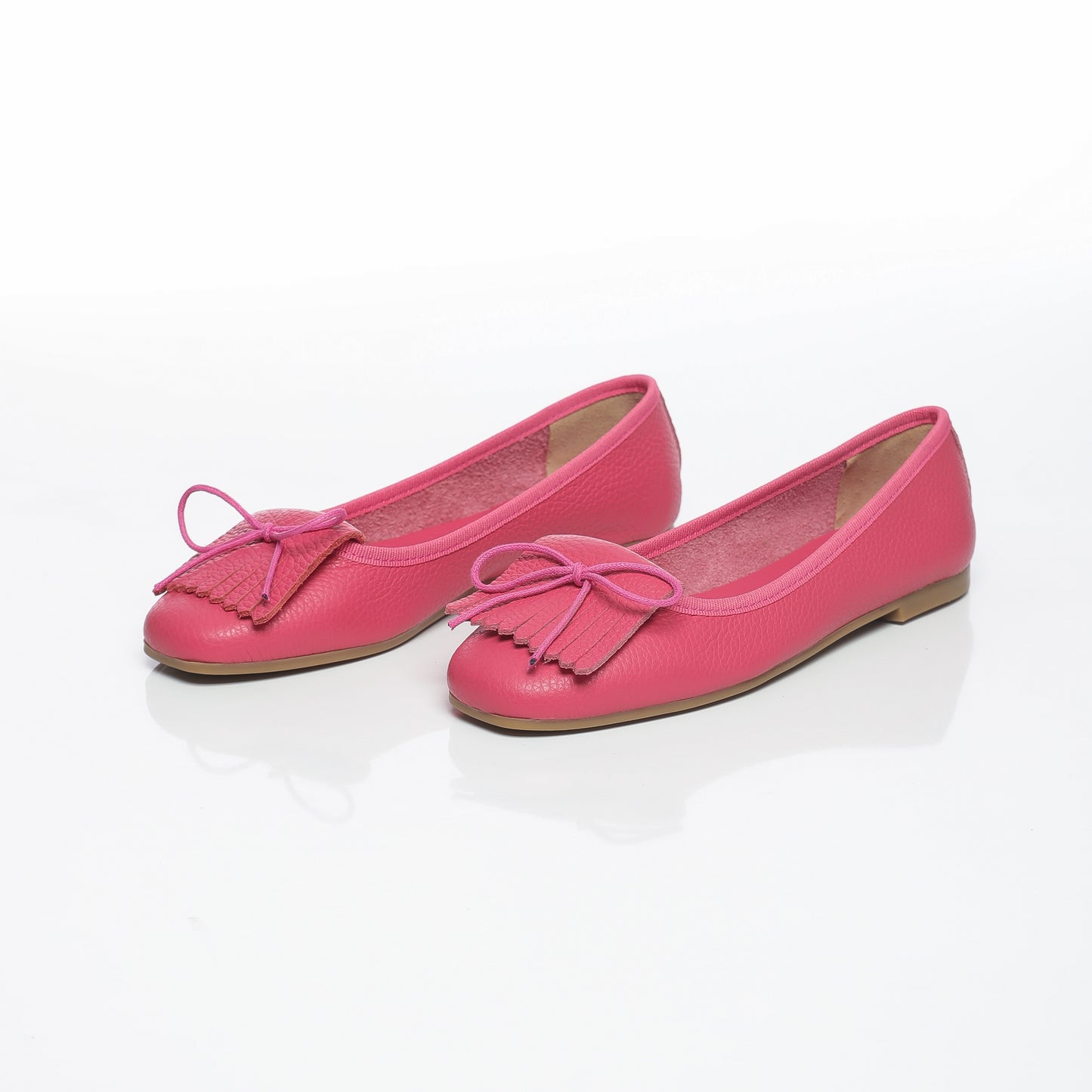 Juliette Cuir Granulé Fuchsia